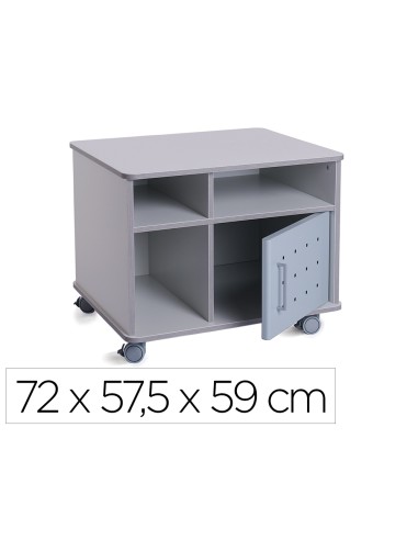 Mesa fotocopiadora rocada rd 4020 gris alta