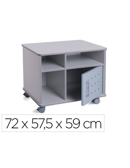 Mesa fotocopiadora rocada rd 4020 gris alta