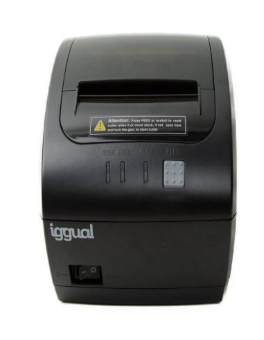 iggual Impresora térmica TP7001 USB+RS232+RJ45