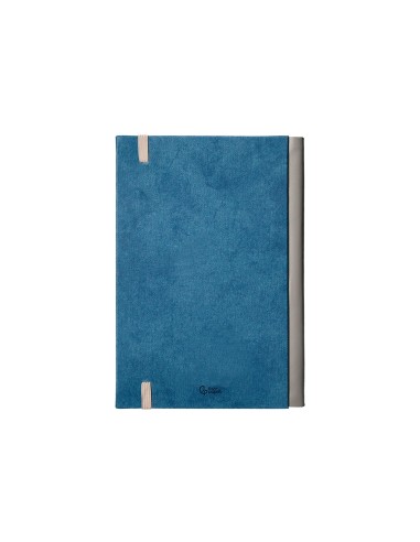 Agenda encuadernada liderpapel paxos a5 2025 dia pagina color azul papel 70 gr
