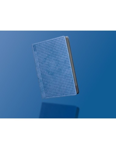 Agenda encuadernada liderpapel anafi a5 2025 dia pagina color azul papel 70 gr