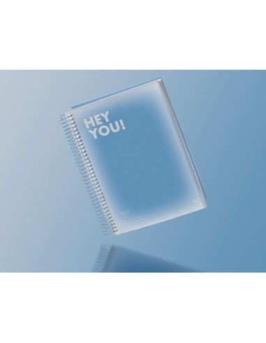 Agenda espiral liderpapel gazi a4 2025 dia pagina color azul papel 70 gr