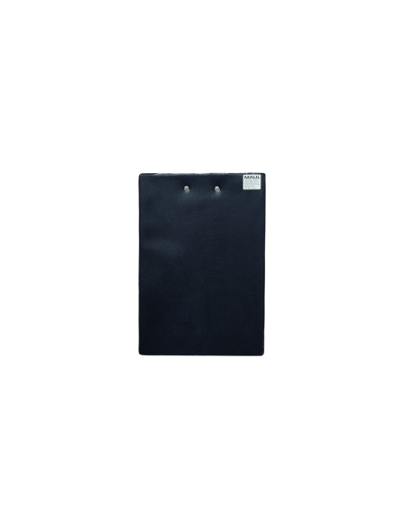 Portanotas maul din a5 carton plastificado pvc con pinza color negro