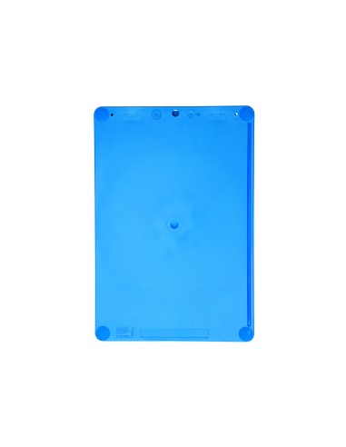 Portanotas maul go din a4 plastico reciclado con pinza color azul