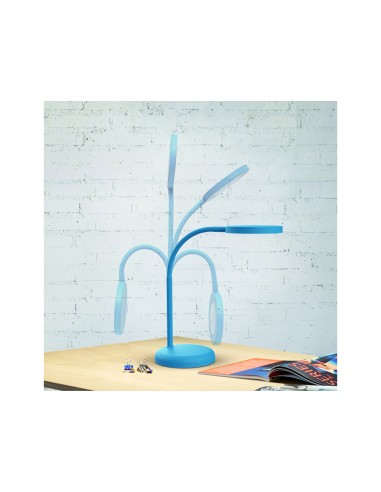 Lampara de escritorio maul led joy color azul 137x335x358 mm