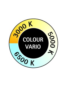 Lampara de escritorio maul led pearly tres niveles intensidad color blanco 106x375x357 mm