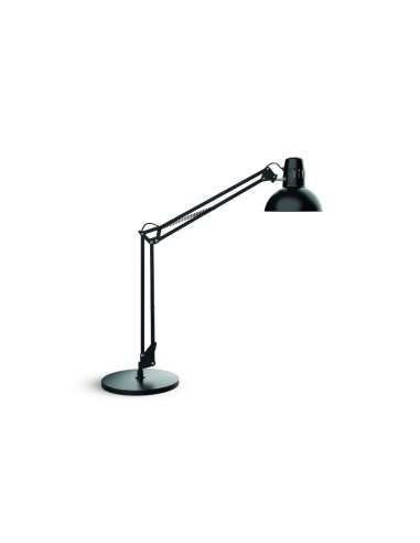 Lampara de escritorio maul study con base color negro 490x350x230 mm