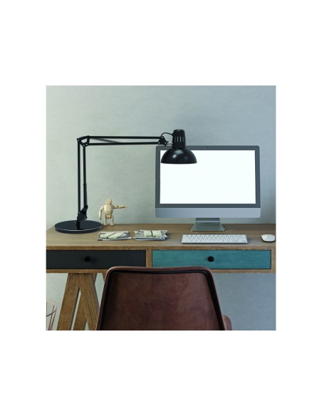 Lampara de escritorio maul study con base color negro 490x350x230 mm Lampara de escritorio maul study con base color negro 490x350x230 mm