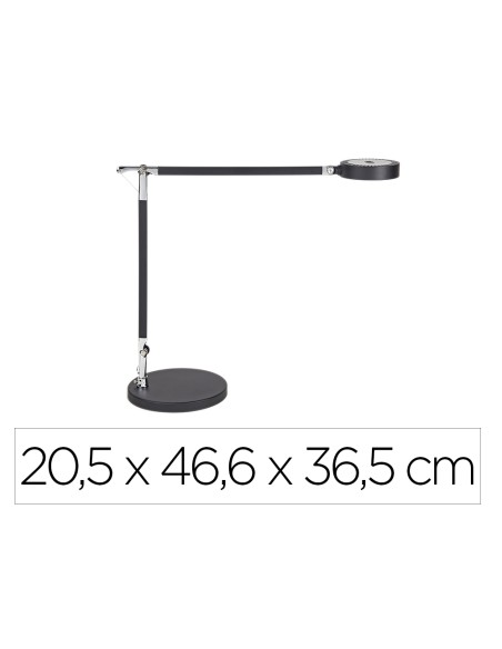 Lampara de escritorio maul led grace color vario color negro 205x466x365 mm Lampara de escritorio maul led grace color vario color negro 205x466x365 mm