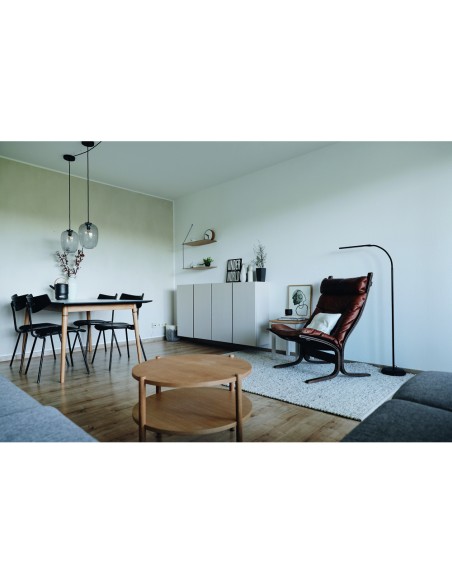 Lampara de pie maul led pirro aluminio color negro 1250x265x430 mm Lampara de pie maul led pirro aluminio color negro 1250x265x430 mm