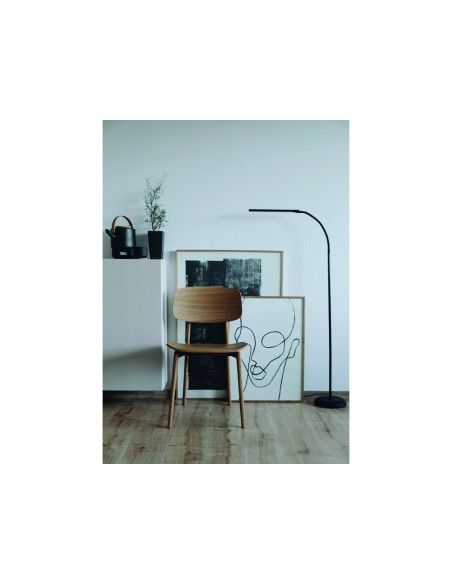 Lampara de pie maul led pirro aluminio color negro 1250x265x430 mm Lampara de pie maul led pirro aluminio color negro 1250x265x430 mm