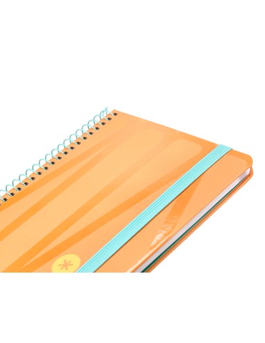 Agenda encuadernada liderpapel antartik 1 a6 2025 semana vista papel de 80g