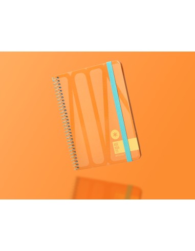 Agenda encuadernada liderpapel antartik 1 a6 2025 semana vista papel de 80g