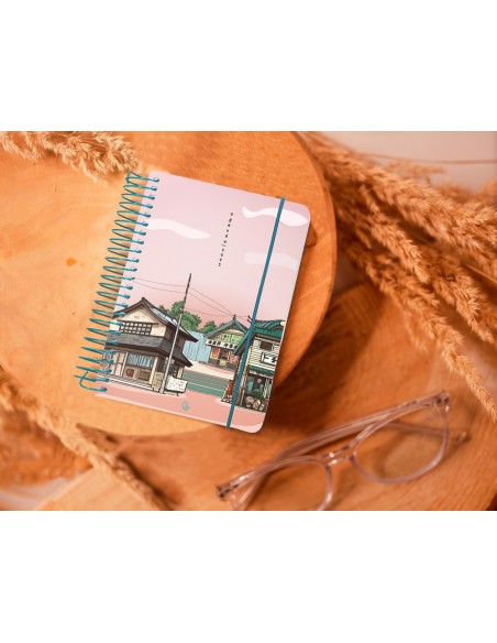 Agenda espiral liderpapel sant orini a6 2025 dia pagina 4 disenos surtidos papel 60g