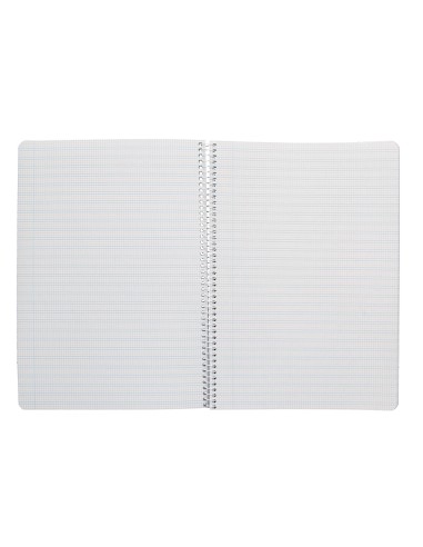 Cuaderno espiral liderpapel di n a4 pautaguia tapa dura 80h 90 gr cuadro pautado 25mm color naranja