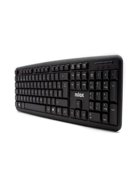 Nilox Teclado Compacto NXKBE000002 Usb Negro Nilox Teclado Compacto NXKBE000002 Usb Negro