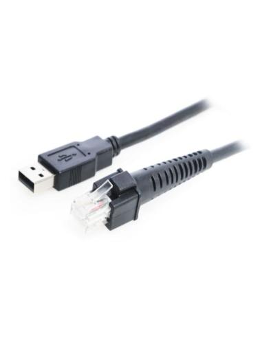 iggual Cable USB-A RJ45 lector códigos 2D BT WiFi