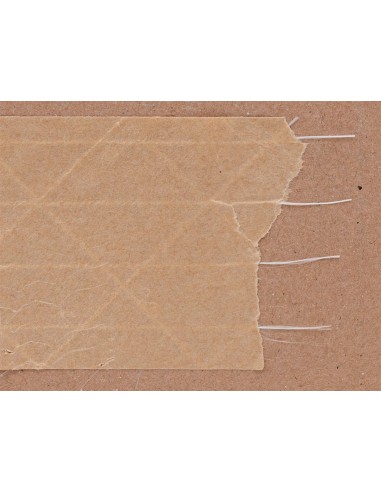 Cinta adhesiva q connect reforzada kraft 50mt x 50 mm para embalaje