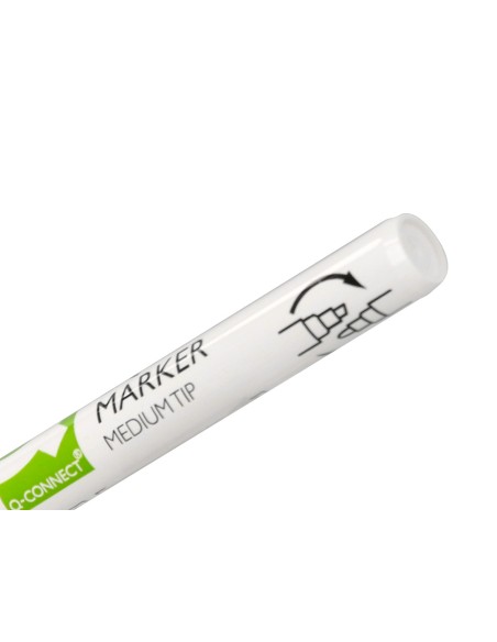 Rotulador q connect tiza liquida punta redonda trazo 3 mm caja de 8 unidades colores surtidos