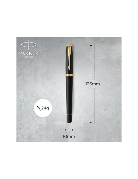 Juego parker im urban duo gt boligrafo pluma color negro Juego parker im urban duo gt boligrafo pluma color negro