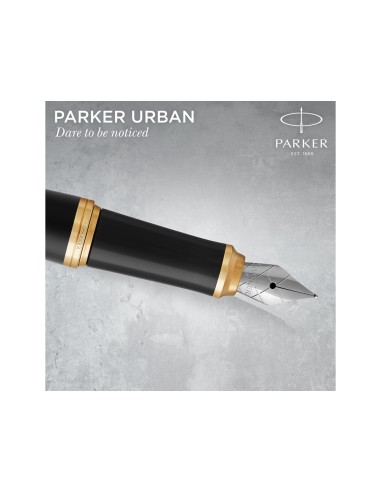 Juego parker im urban duo gt boligrafo pluma color negro