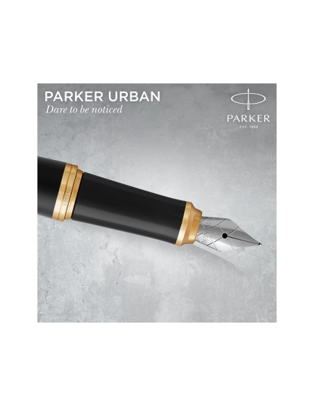 Juego parker im urban duo gt boligrafo pluma color negro Juego parker im urban duo gt boligrafo pluma color negro