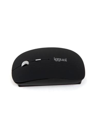 iggual Ratón Bluetooth BOM-1600DPI negro