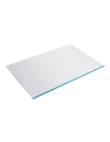 Recambio liderpapel antartik dots a4 100 hojas 90g m2 rayado puntos 4 taladros bandas de 5 colores