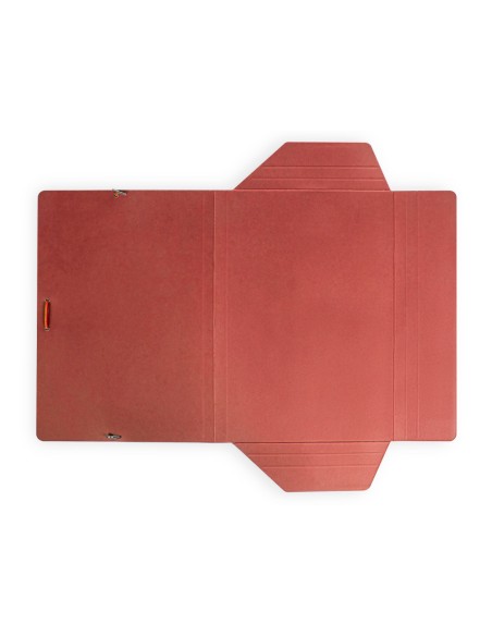 Carpeta liderpapel gomas din a3 3 solapas carton plastificado 800 gr colores surtidos