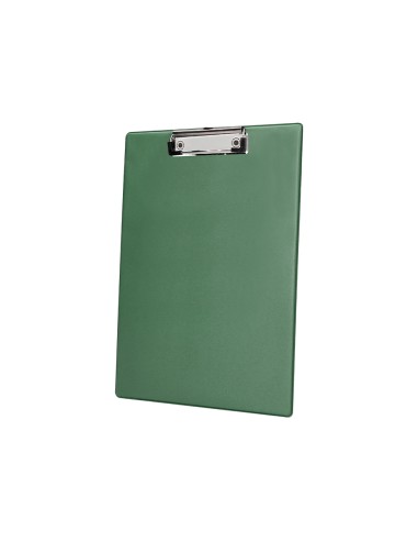 Portanotas q connect plastico 50 reciclado din a4 verde oliva grosor 21mm