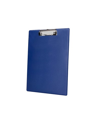 Portanotas q connect plastico 50 reciclado din a4 azul grosor 21 mm