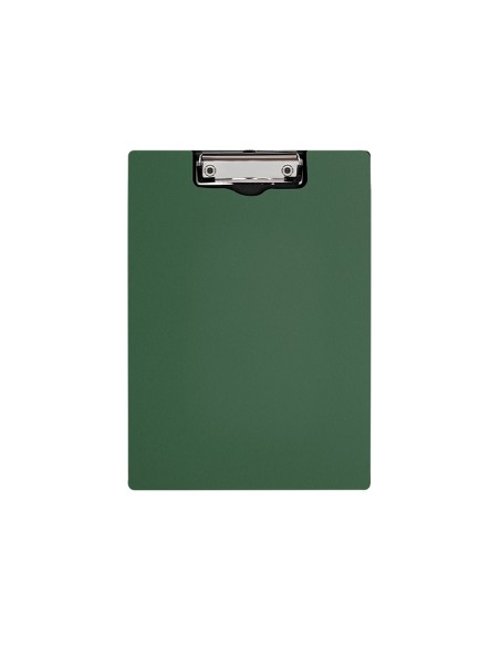 Carpeta q connect miniclip superior din a4 plastico 50 reciclado verde oliva grosor 21 mm