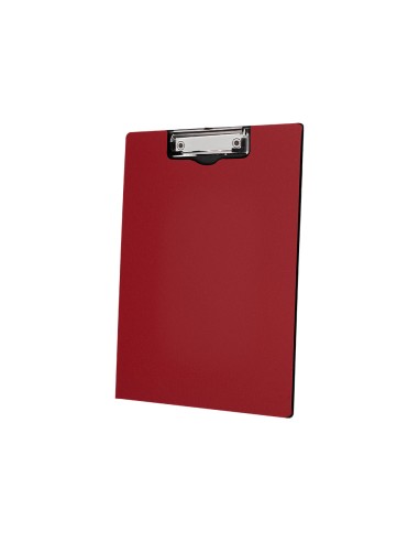 Carpeta q connect miniclip superior din a4 plastico 50 reciclado rojo grosor 21 mm