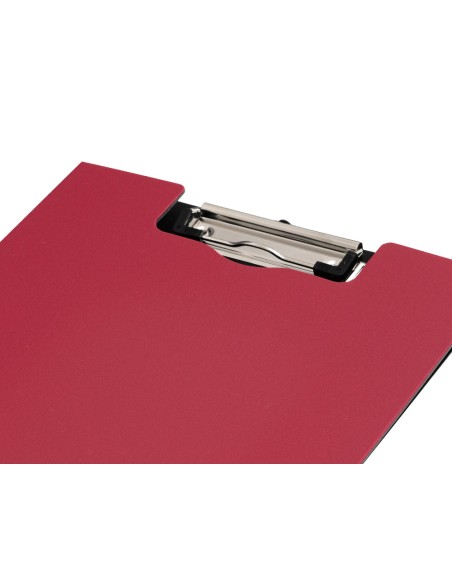 Carpeta q connect miniclip superior din a4 plastico 50 reciclado rojo grosor 21 mm