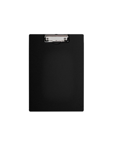 Carpeta q connect miniclip superior din a4 plastico 50 reciclado negro grosor 21 mm