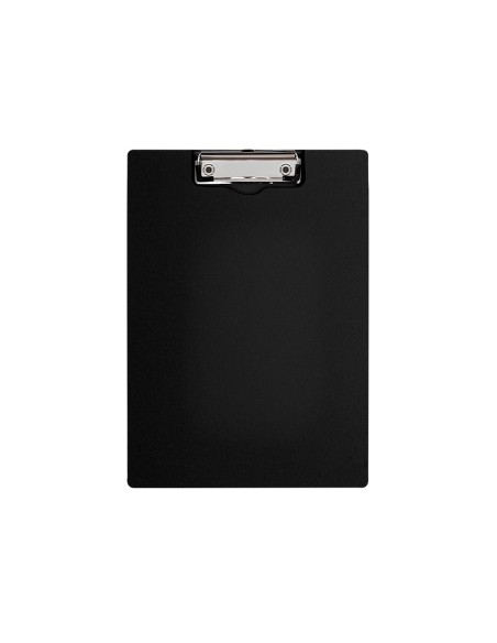 Carpeta q connect miniclip superior din a4 plastico 50 reciclado negro grosor 21 mm