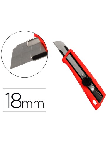 Cuter q connect xd 190 con protector metalico de cuchilla ancha de carbono y bloqueo de la hoja por rueda