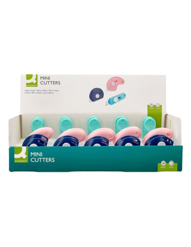 Cuter q connect mini expositor 30 unidades modelos y colores surtidos