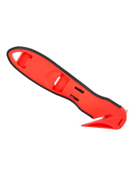 Cuter q connect de seguridad xd g03 con cuchilla ancha fija oculta para evitar cortes con 2 cuchillas de repuest0