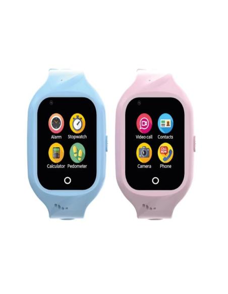 Celly Smartwatche Kids 4G 2 Correas Azul y Rosa