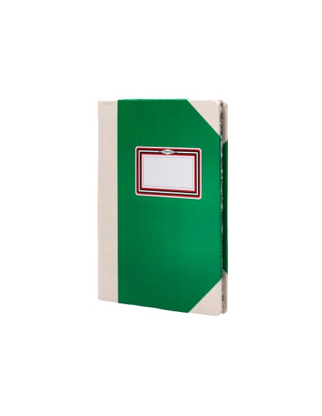 Libro cartone cosido fernandes flecha din a6 rayado horizontal 50 hojas 100 gr verde Libro cartone cosido fernandes flecha din a6 rayado horizontal 50 hojas 100 gr verde