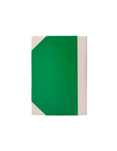 Libro cartone cosido fernandes flecha din a5 rayado horizontal 50 hojas 100 gr verde