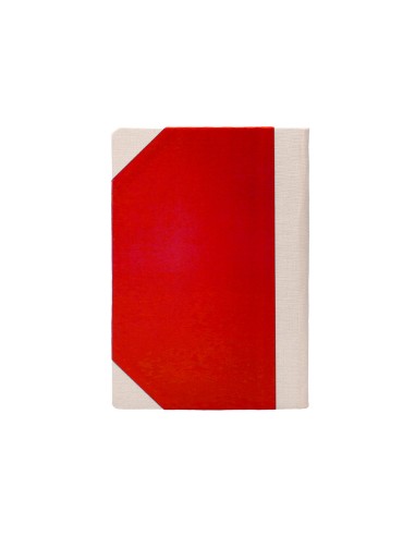 Libro cartone cosido fernandes flecha din a5 rayado horizontal 50 hojas 100 gr rojo