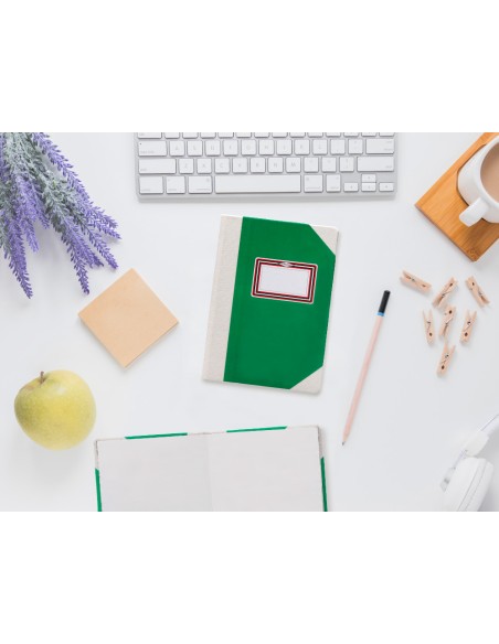 Libro cartone cosido fernandes flecha din a5 liso 50 hojas 100 gr verde Libro cartone cosido fernandes flecha din a5 liso 50 hojas 100 gr verde