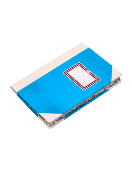 Libro cartone cosido fernandes flecha din a5 liso 50 hojas 100 gr azul Libro cartone cosido fernandes flecha din a5 liso 50 hojas 100 gr azul