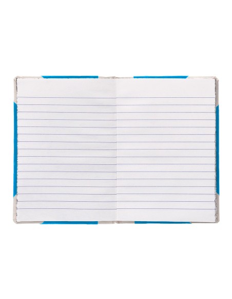 Libro cartone cosido fernandes flecha din a4 rayado horizontal 50 hojas 100 gr azul