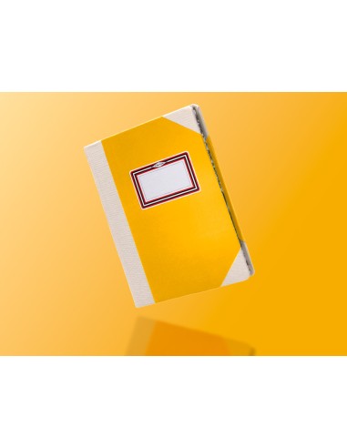 Libro cartone cosido fernandes flecha din a4 rayado horizontal 50 hojas 100 gr amarillo