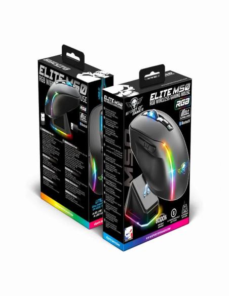 Spirit of Gamer Raton Inalambrico Elite M50 Negro Spirit of Gamer Raton Inalambrico Elite M50 Negro