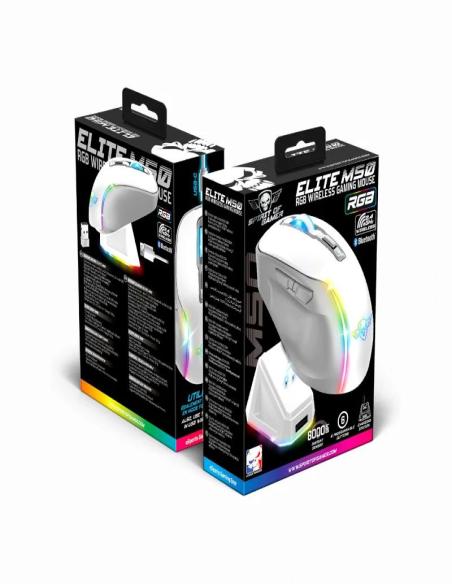 Spirit of Gamer Raton Inalambrico Elite M50 Blanco Spirit of Gamer Raton Inalambrico Elite M50 Blanco