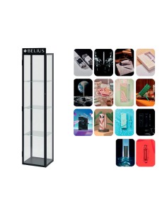Lote de escritura belius navidad reyes 24 25 world con 63 piezas surtidas vitrina de cristal obsequio